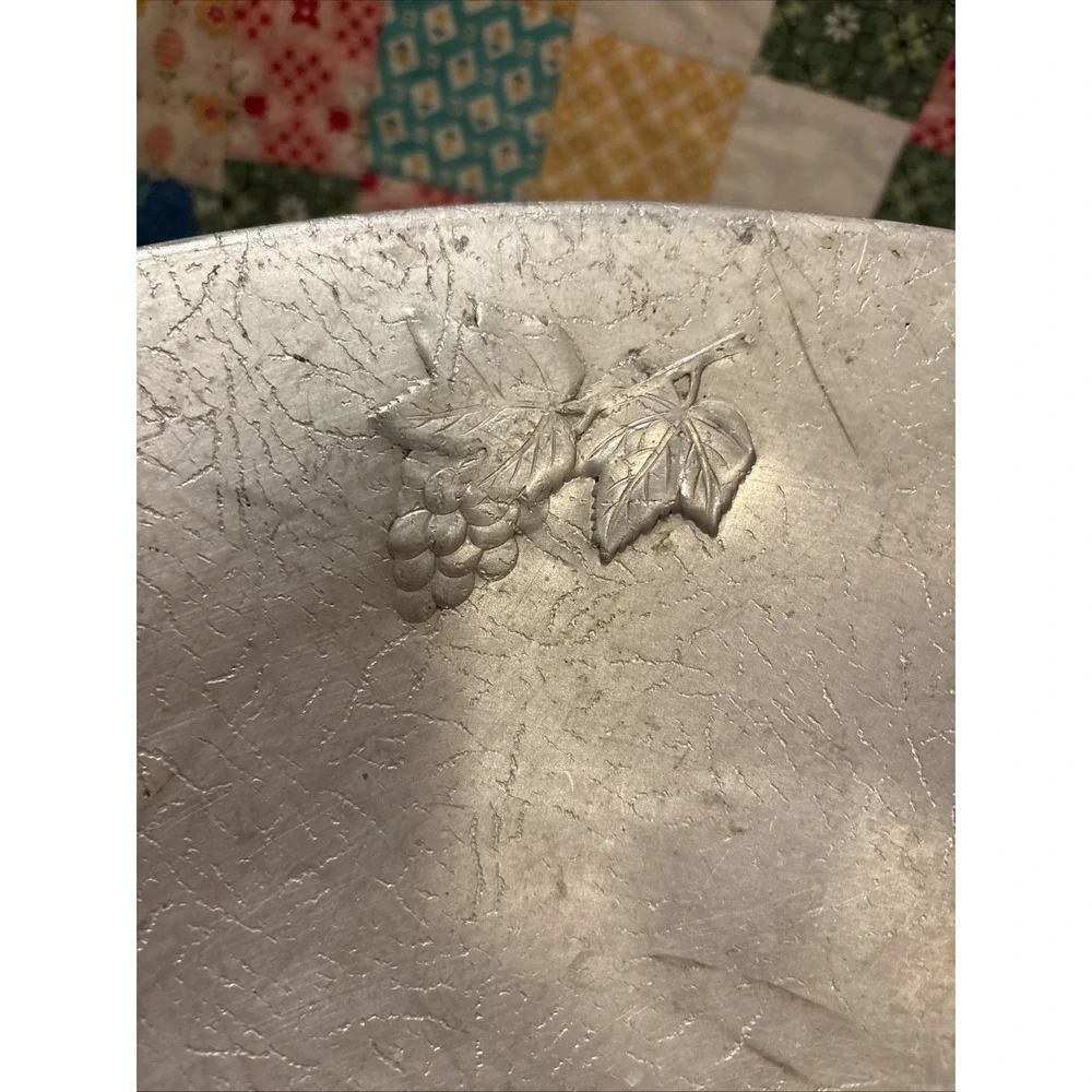 Lot of 2 Vintage West Bend Aluminum Bowls 14